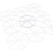 Ekena Millwork Large Haswell Decorative Fretwork Wall Panels in Architectural Grde PVC, 23 3/8"W x 23 3/8"H x 3/8"T WALP24X24HWL - alternate 5